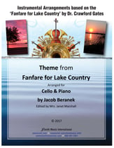 Theme - Cello - based on the Fanfare for Lake Country P.O.D cover